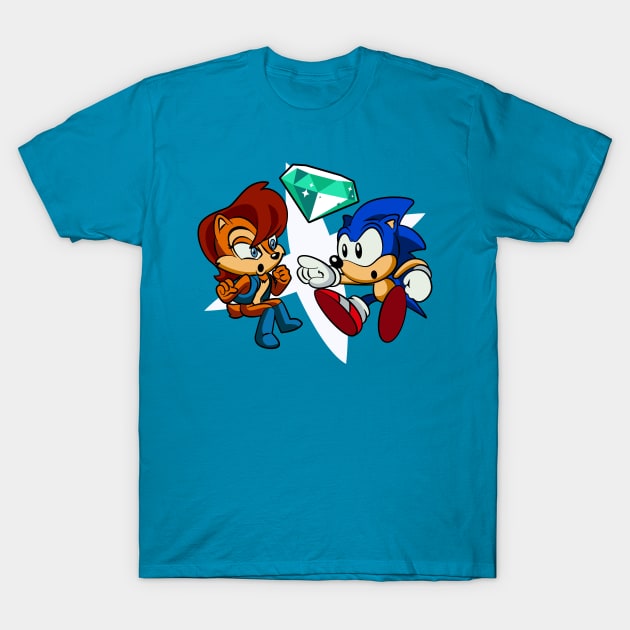 Sonic Sally T-Shirt by lolo_aburto